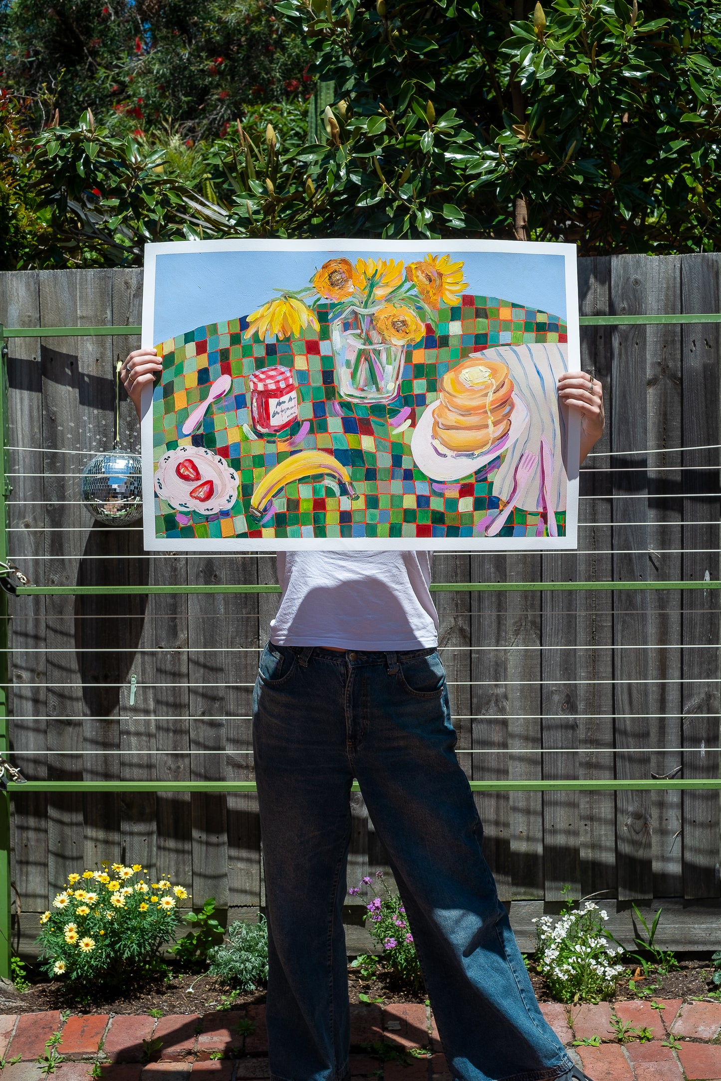 Pancakes & Green Mosaics original