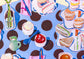 PRE-ORDER: Afternoon Tea & Polka Dots A2 print