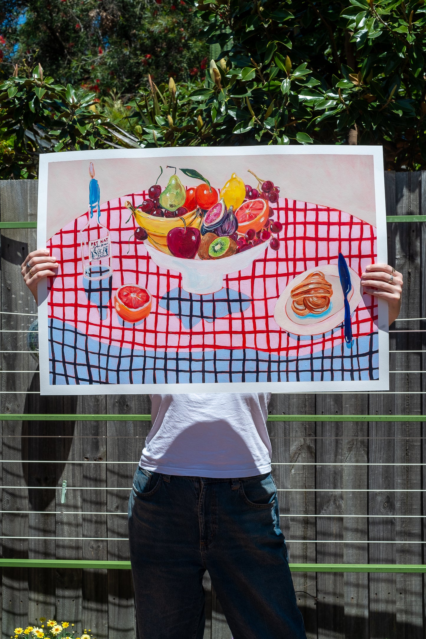 Fruit Bowl & Pink Tiles original