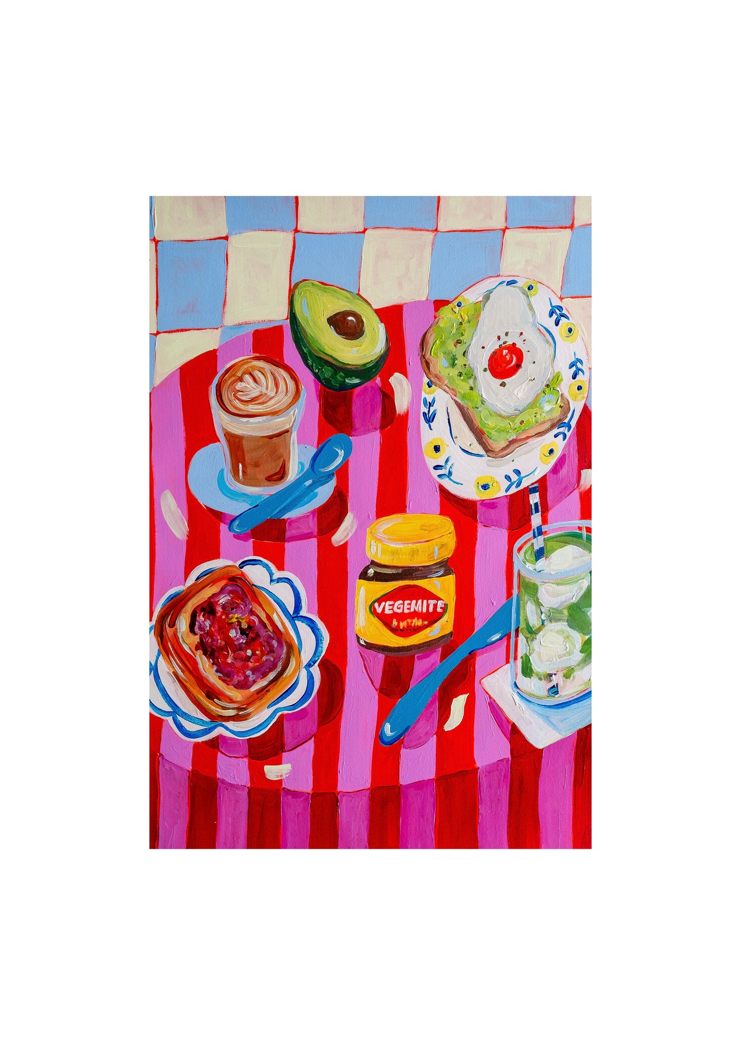 Aussie Breakfast & Stripes original