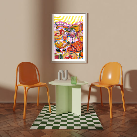 Girls Night print