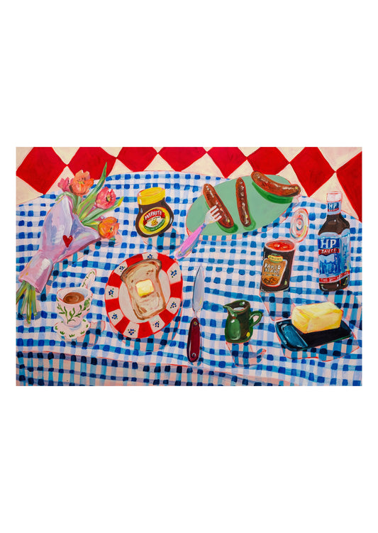 English Breakfast & Blue Gingham original