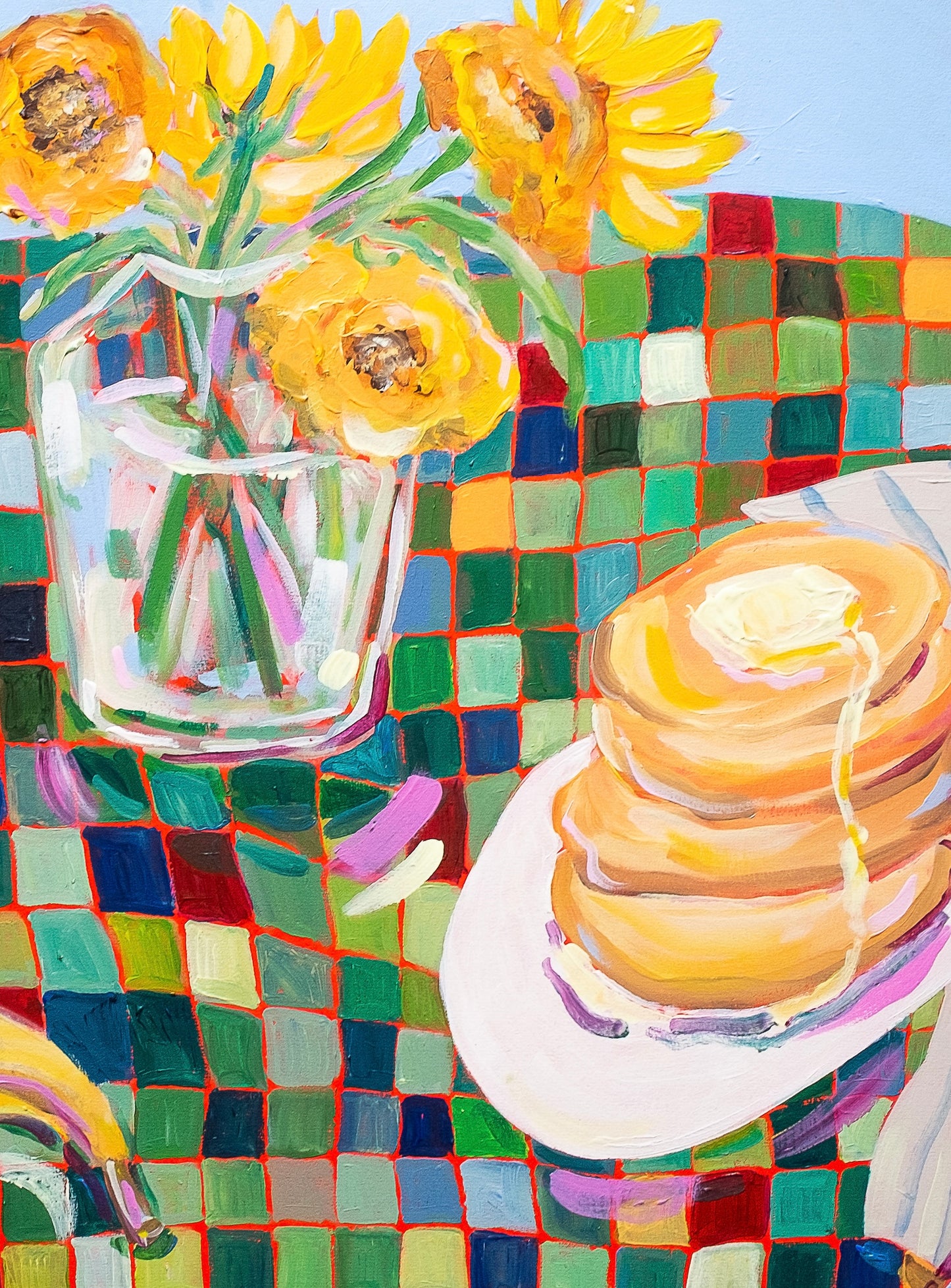 Pancakes & Green Mosaics original