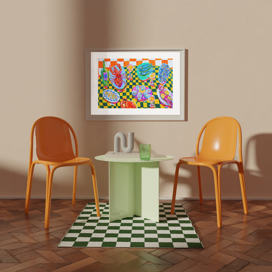 Seafood Feast print
