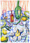 Oysters & Fizz print