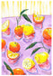 Rolling Fruits print